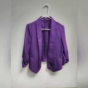 Maurice's; Medium;  Royal Purple Blazer.
